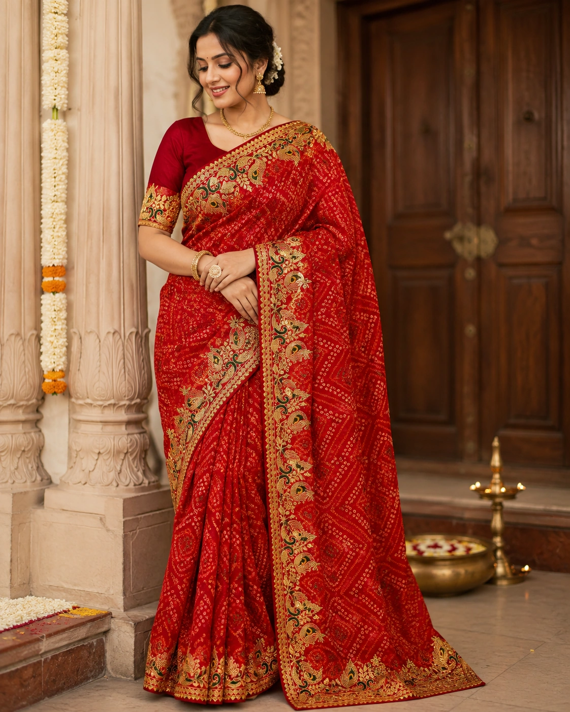 ShriVatsaDarbar premium saree